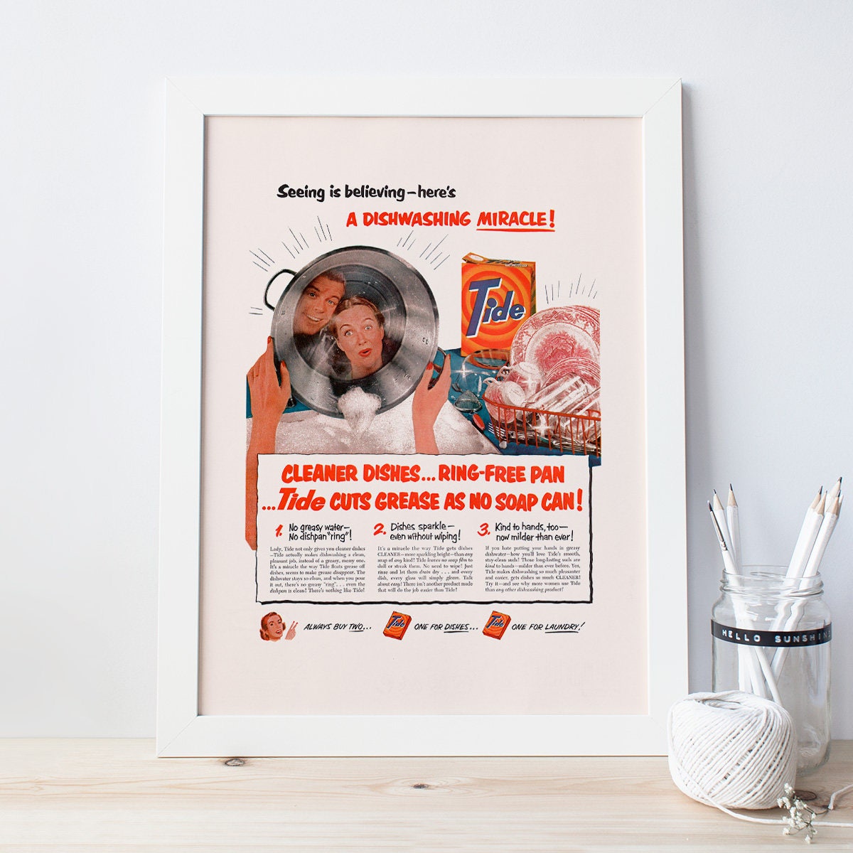 Crazy Dish Seifenanzeige Vintage Küchenposter Vintage | Etsy