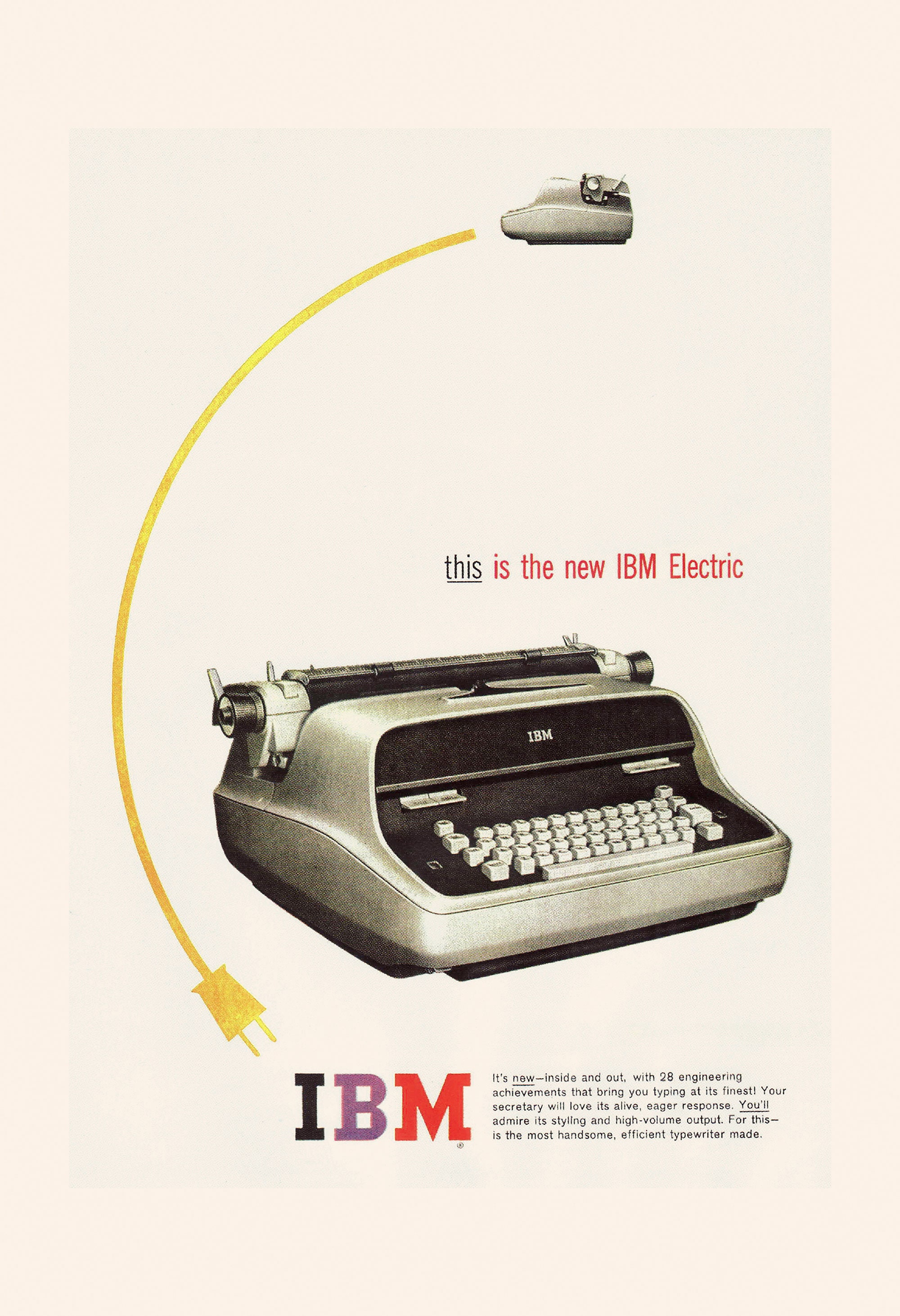 Typewriter Poster - Vintage typewriter