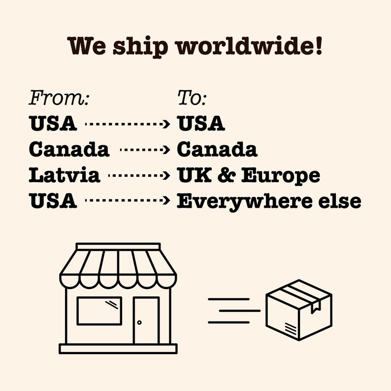we ship world wide from usa to usa