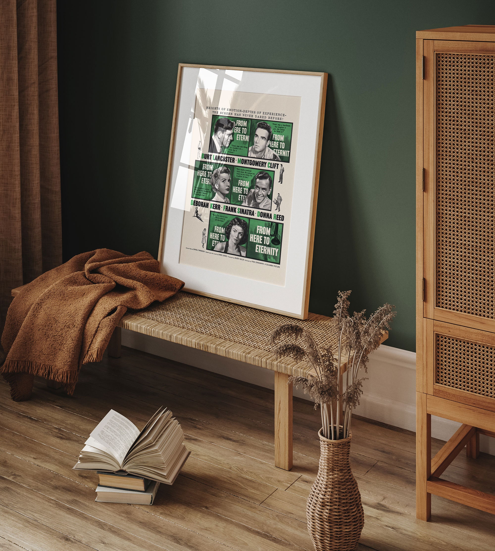 VINTAGE MOVIE POSTER From Here to Eternity Poster Frank - Etsy Canada