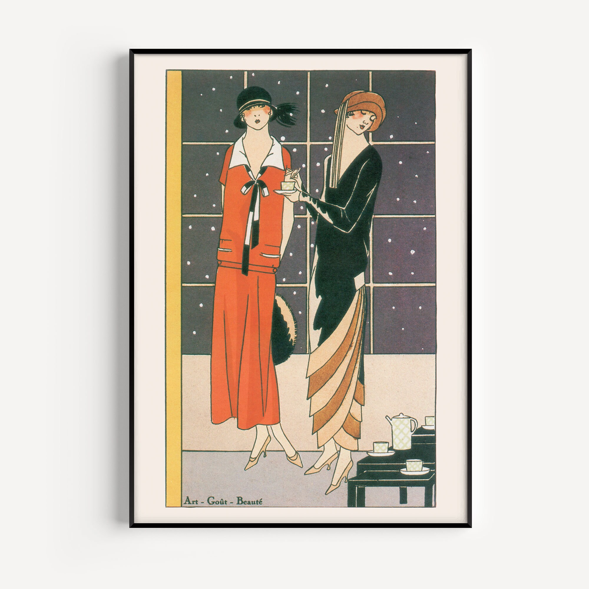 Women in evening dress from AGB 1923. - Album alb1947708