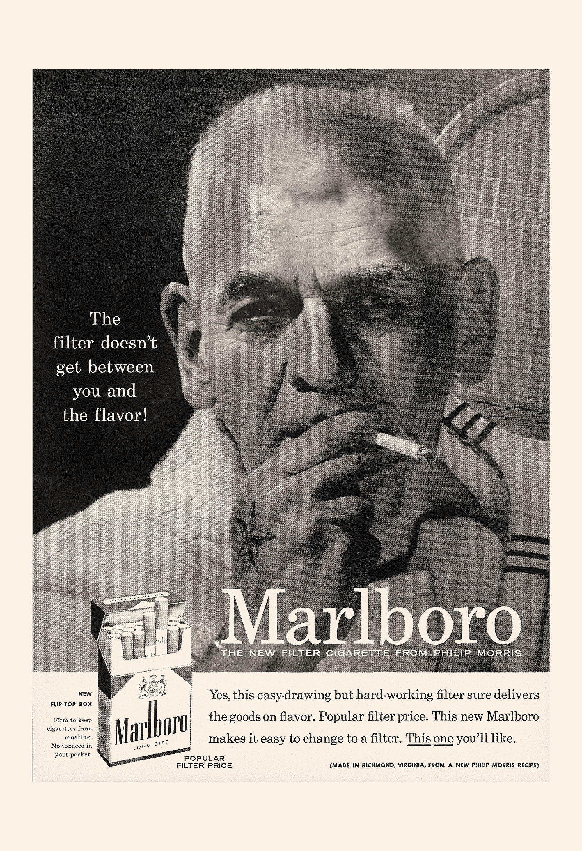 Black and White CIGARETTE AD Retro Cigarettes Advertisement Etsy Canada