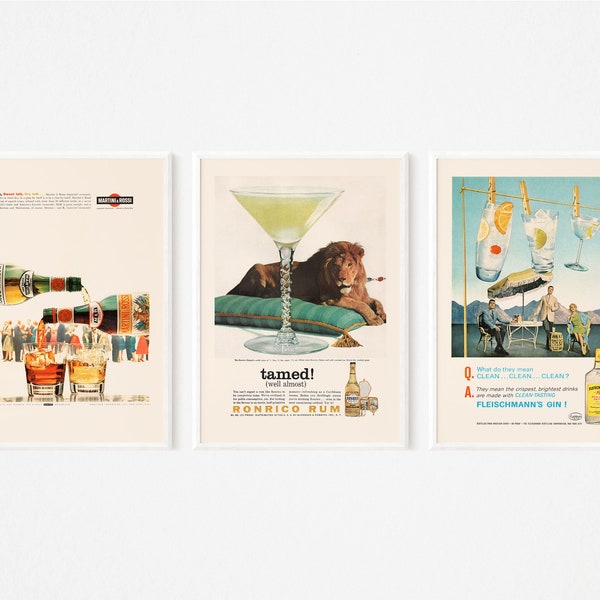 Midcentury Bar Cart Etsy