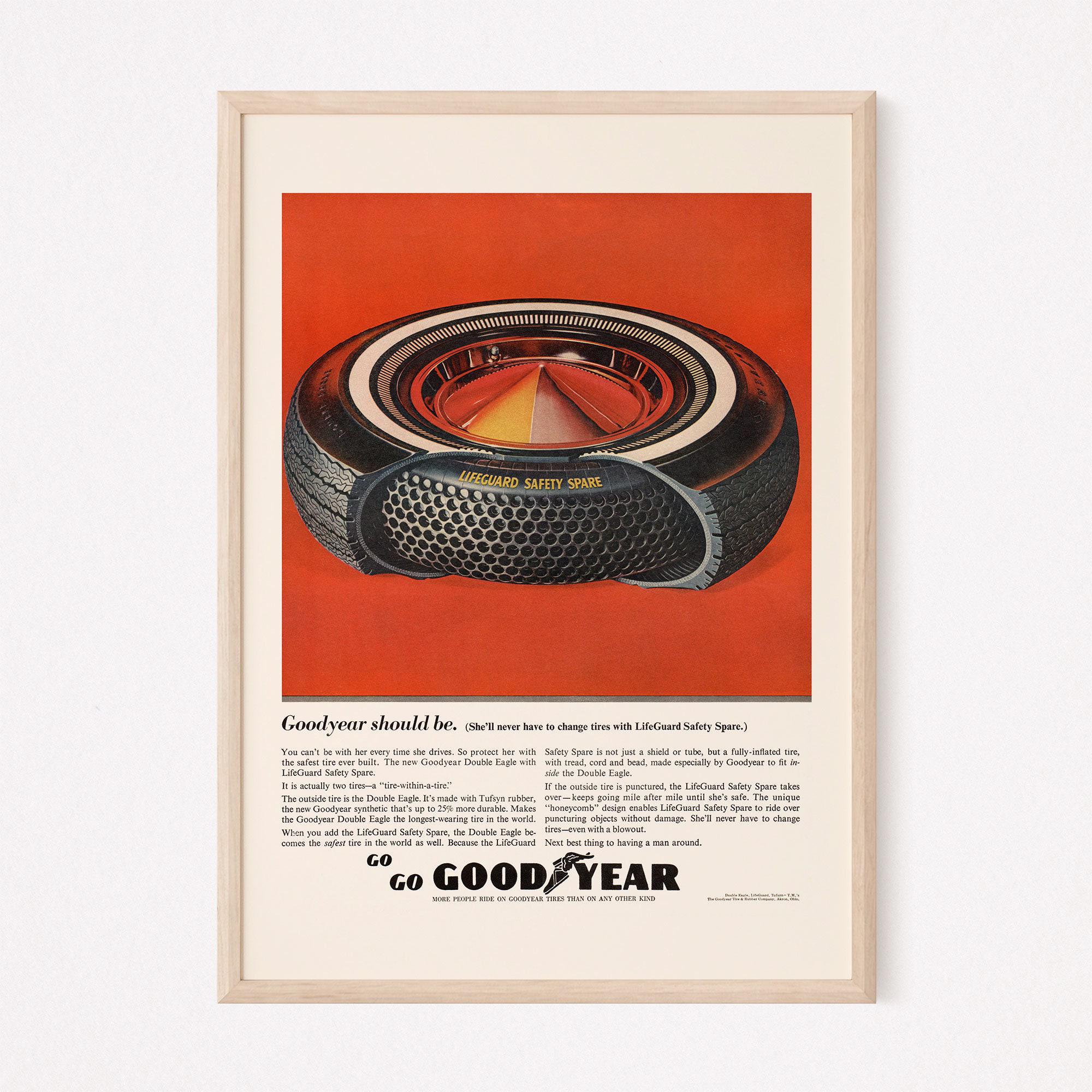 Goodyear Tire Ad - Etsy