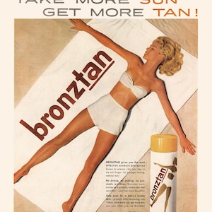 Reserved - Digital download, tanning poster, 24x36