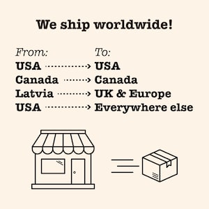 we ship world wide from usa to usa