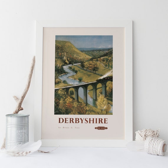 Vintage Style UK Travel Poster 1930s Cornwall England 16x24