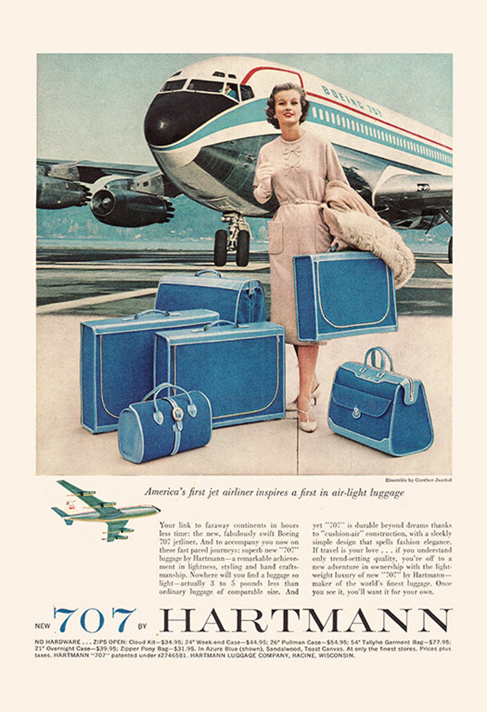 1950s travel magazine