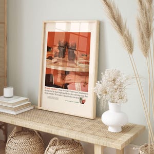 NOSTALGISCHE POP-advertentie frisdrank, cola-print jaren 1950, vintage dinerdecor, romantische poster, poster eerste date, retro advertentie uit het midden van de eeuw afbeelding 2