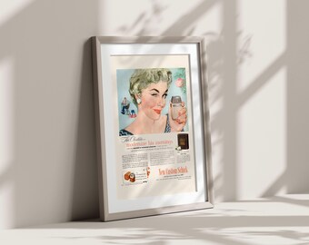 1950 Wood Frame Vintage Poster ポスター sfaabird-G.jpg