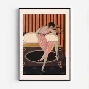 BE YOURSELF POSTER, Art Deco Print, Rebellious Woman Poster, Retro Fashion Print, Vintage Fashion Print, Antique Wall Art, Feminine Decor