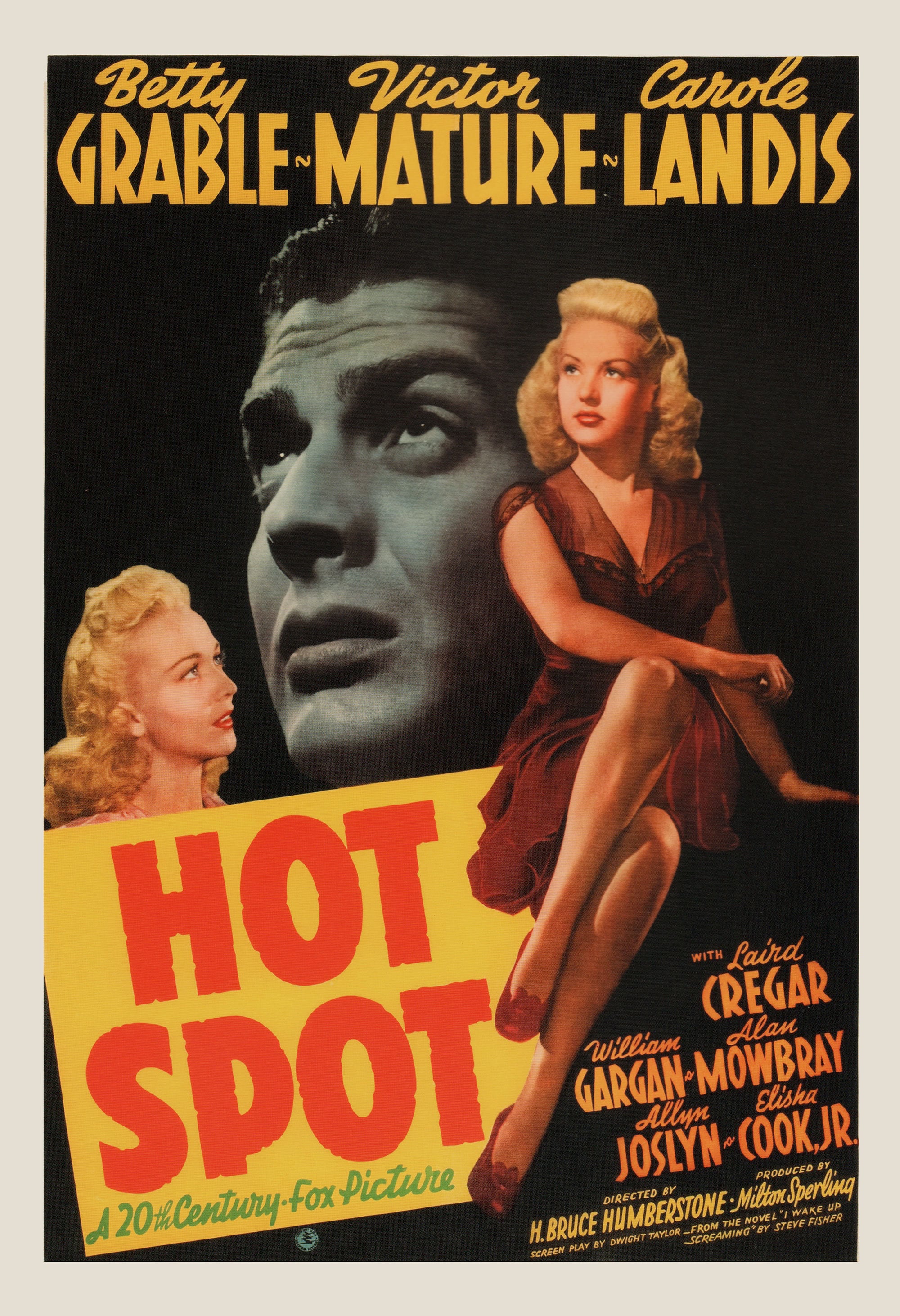 THE HOT SPOT Movie Poster Classic Movie Poster Betty Etsy Sweden