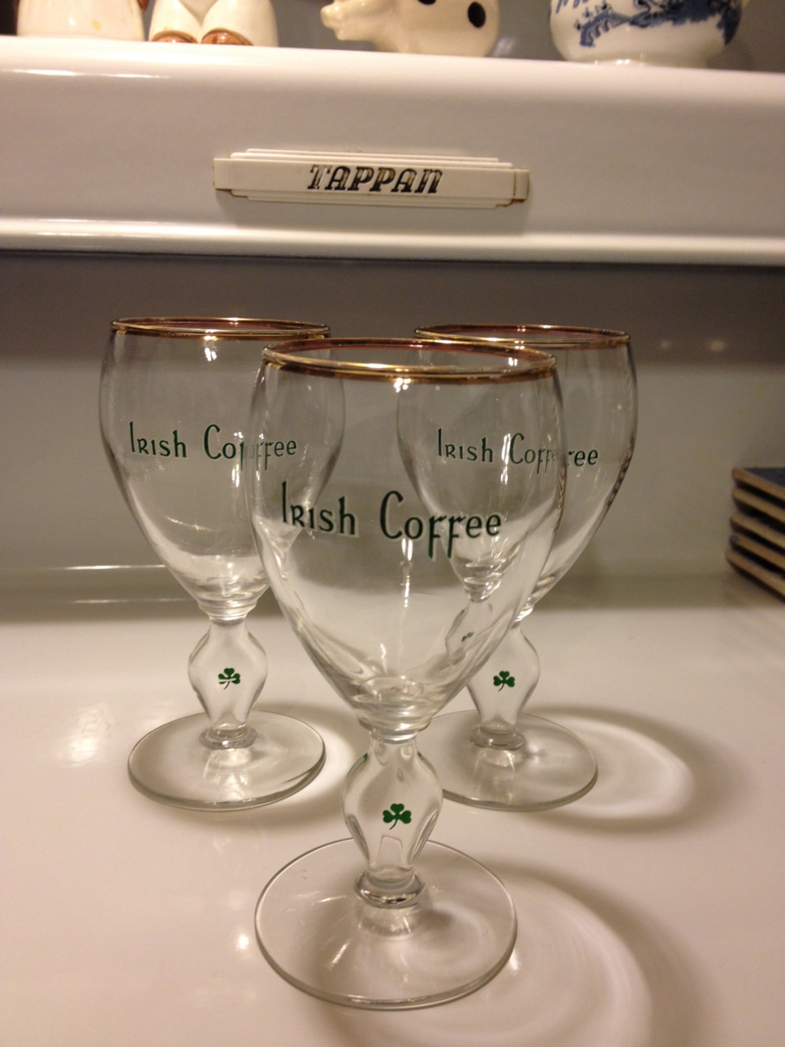 Waterford Crystal Irish Coffee Stems Set of 3 Vintage 1960s Etsy