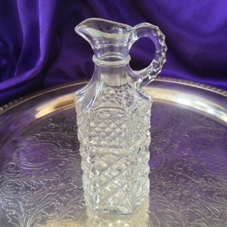 Wexford Oil Cruet No Stopper Vintage 1970s Anchor Hocking Etsy
