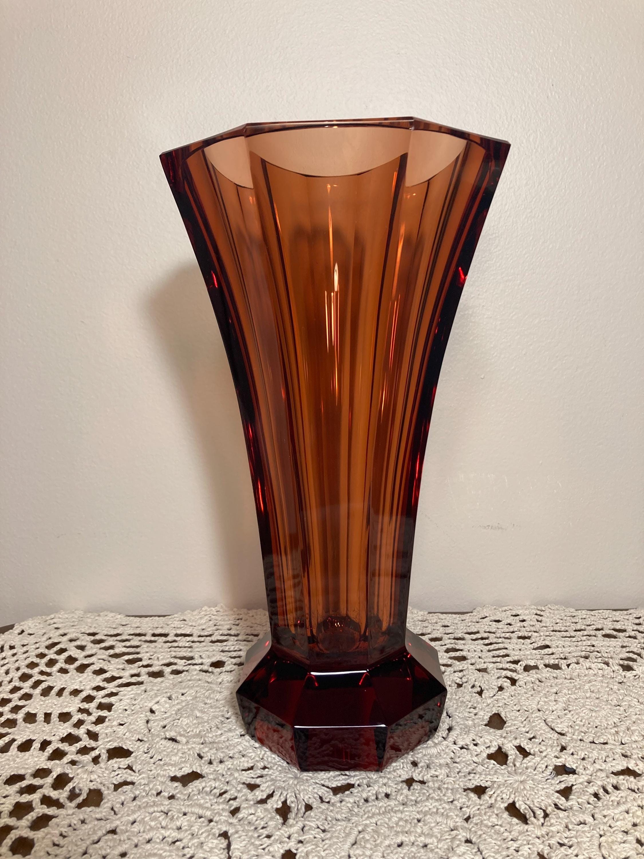 moser花びんチェコスロバキア製 Antique moser vase - Etsy 日本