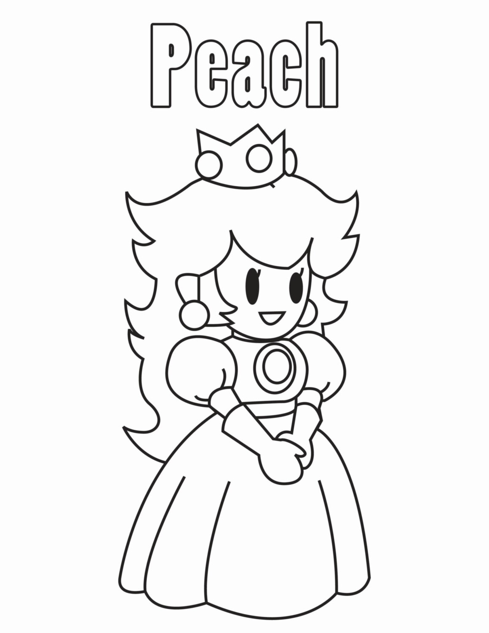 Mario & Friends Coloring Book instant Download - Etsy