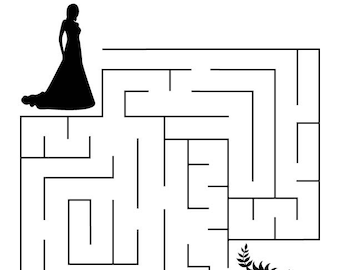 Bride to Bouquet Maze