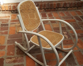 Child's Bentwood Modern Rocking Chair by Akita Mokko Japan - Etsy