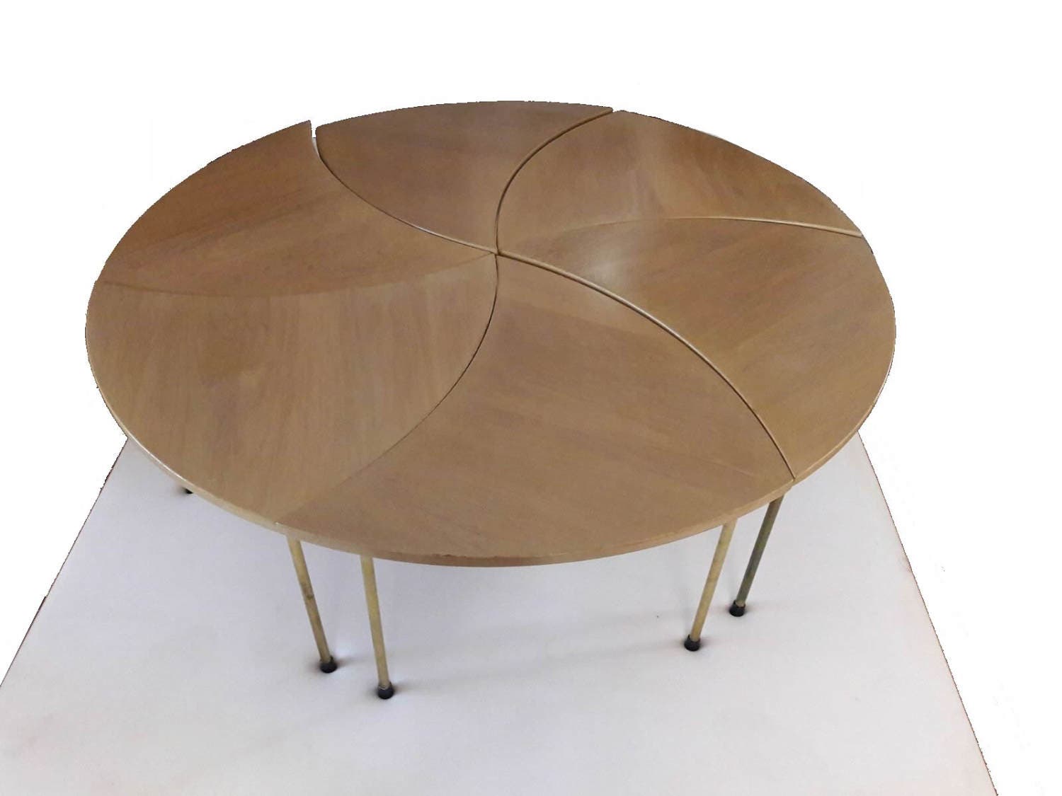 Peter Hvidt Pinwheel Coffee Table With 6 Sections John Stuart - Etsy