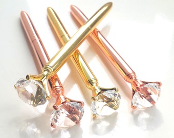 Diamond pen - ROSE GOLD