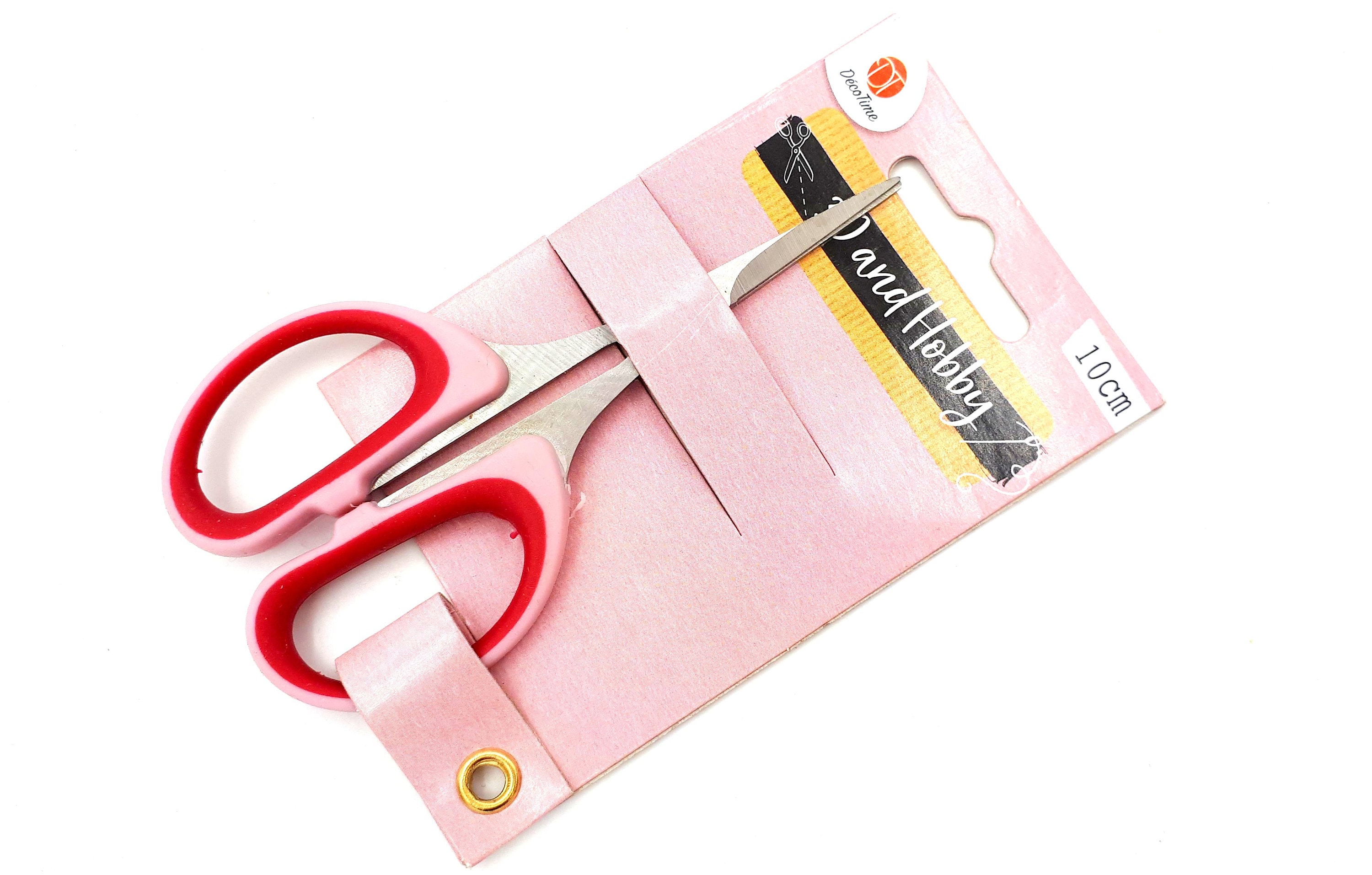 Cute Little Pink Scissors With a Fine Tip Mini Scissors -  Israel
