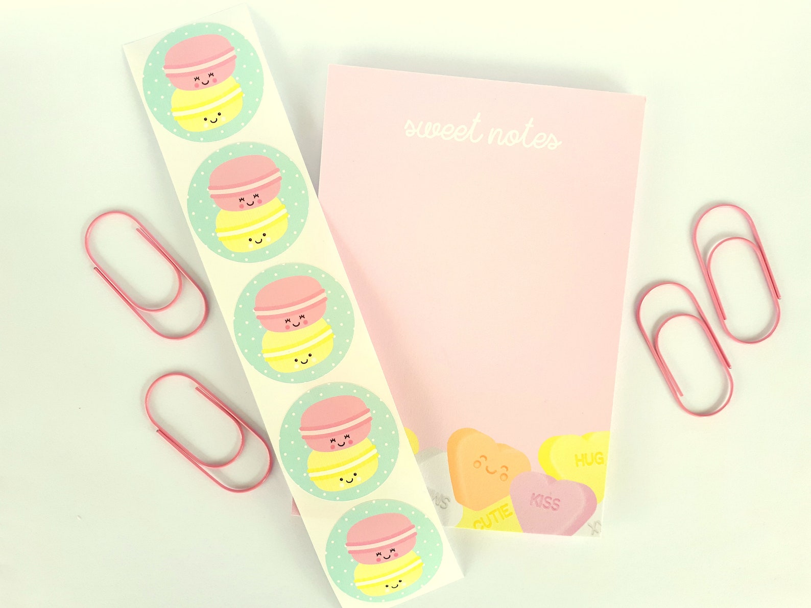 Kawaii Macaron Stickers Macarons Sweets Envelope Seals Etsy