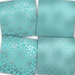 Aqua and Silver Digital Paper: "silver Foil Patterns" Aqua Digital ...