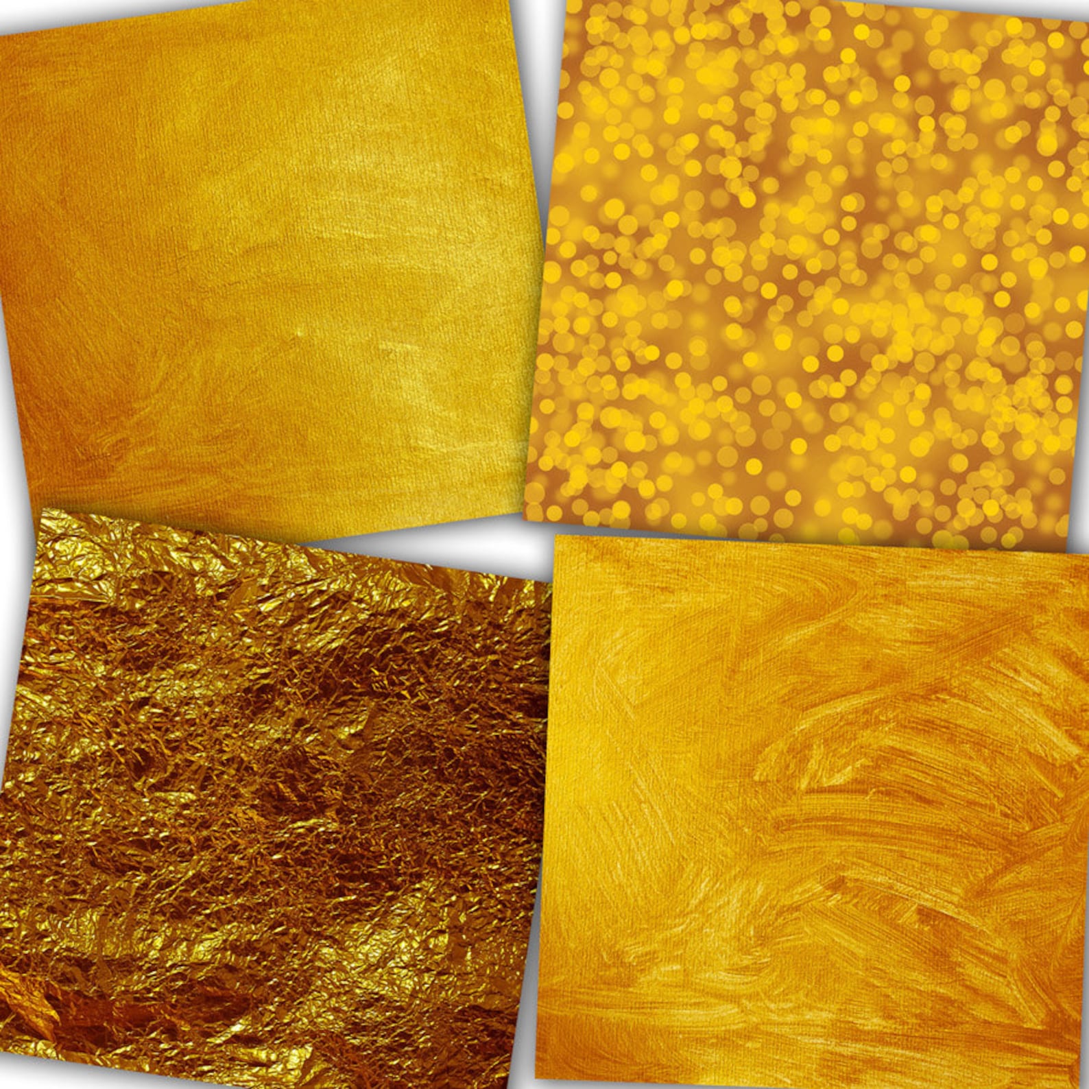 Gold Digital Paper gold Textures Rich Gold Etsy