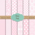 Baby Pink Digital Paper:  product logo