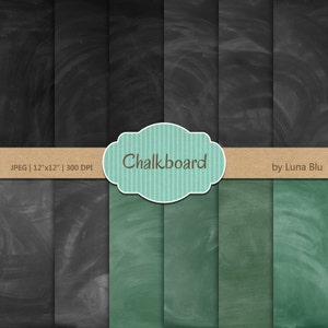 Tafel Digitalpaper: "Real Chalkboard Hintergrund" digitale Tafel Texturen für Einladungen, Scrapbooking, Cardmaking, Handwerk