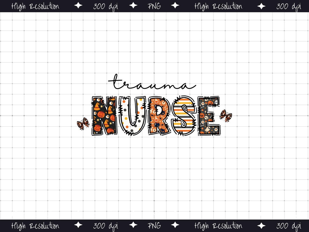 Trauma Nurse Png - Nurse Halloween Png - Digital Download Design ...