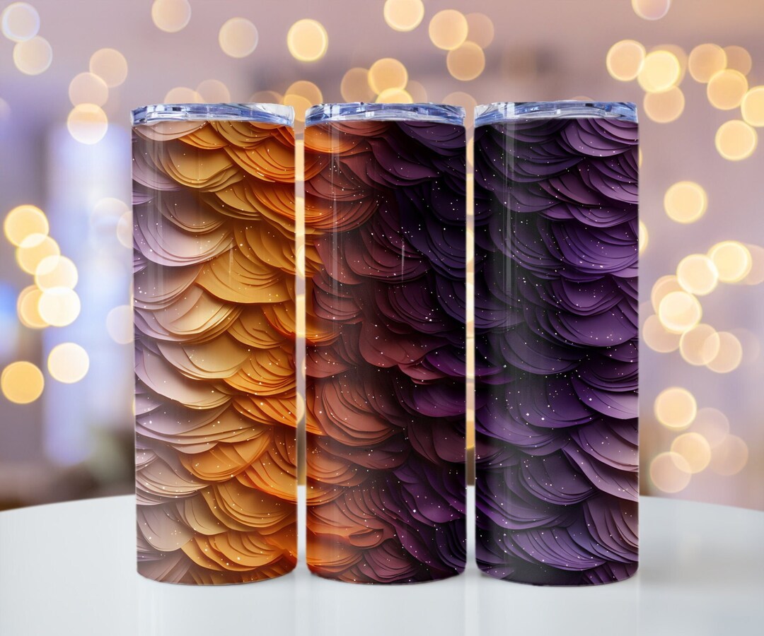 Ombre Fall Tumbler Wrap PNG 20 Oz Skinny Tumbler Sublimation - Etsy