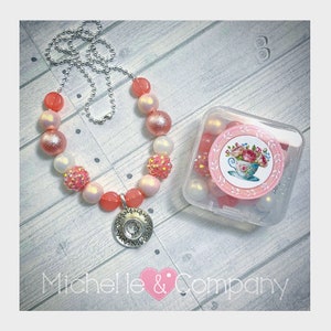 Tea Party DIY Necklace Kits Garden Tea Party Birthday party favors Tea Party activity necklace kits Garden Tea Party celebration Tea Cup