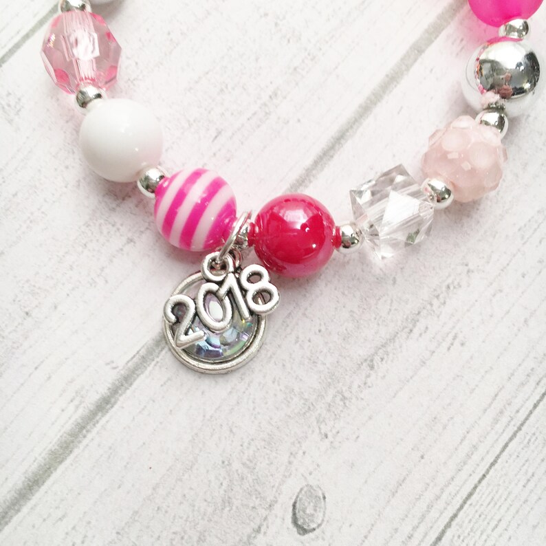 4 Love Valentine 2019 DIY Charm Bracelet Birthday or Slumber Party Activity DIY Bracelet Valentine Party Favor Love Sweet 16 Valentine gift