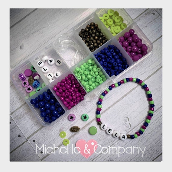 DIY Descendants Bracelet Kit Stretchy Bracelet Bead Kit 