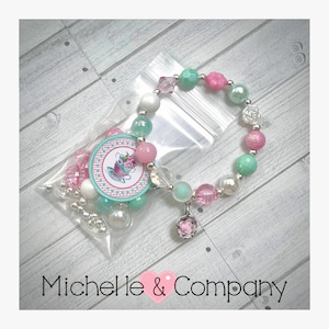 Tea Party tea cup DIY Charm Bracelet Birthday or Slumber Party Activity Bracelet Garden Tea Party bracelet kit Party Activity Garden Fairy