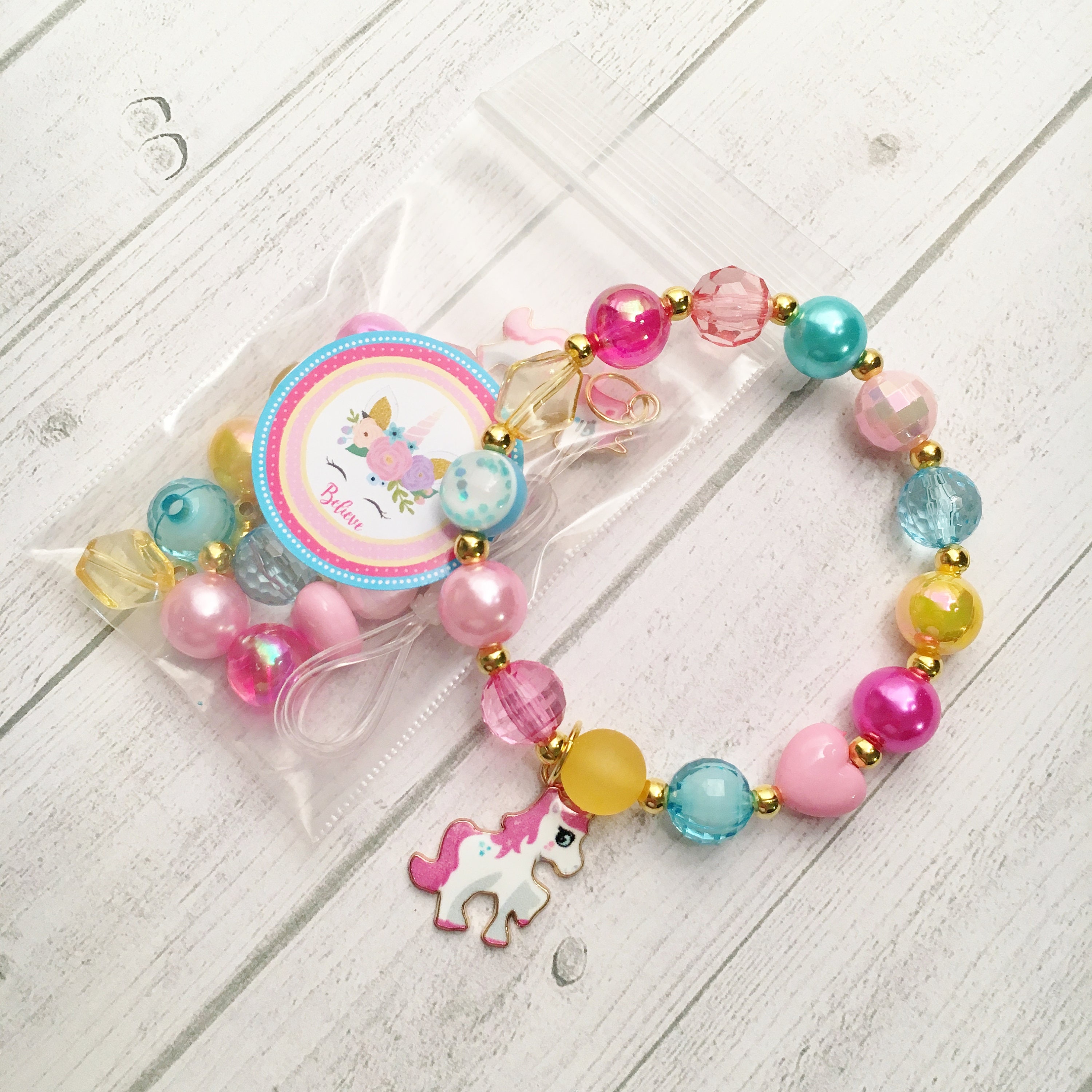 Diy unicorn best sale bracelet