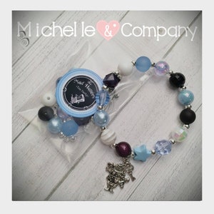 Tea Party Mad Hatter DIY charm Bracelet Birthday or Slumber Party Favor Tea Party activity Alice in Wonderland Birthday Alice Tea party