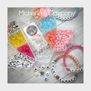 Swiftie Friendship Bracelet kit  Cruel Summer Shake It Off Lover 22 Style Happy Songs Swift DIY Friendship Bracelet Kit