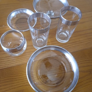 Dorothy Thorpe MCM Miscellaneous Barware  - Six Pieces
