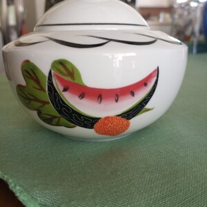 Mikasa &quot;Still Life&quot; By Larry Laslo Sugar Bowl With Lid