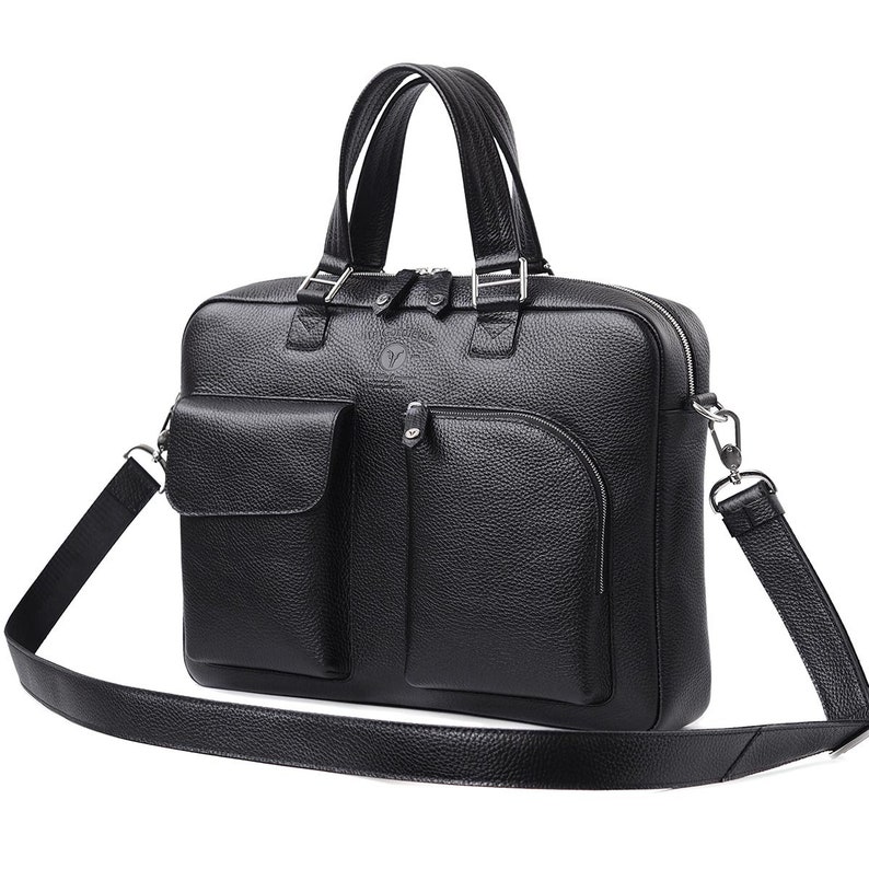 Leather Laptop Bag Men's COMPANION Unique Handbags Etsy