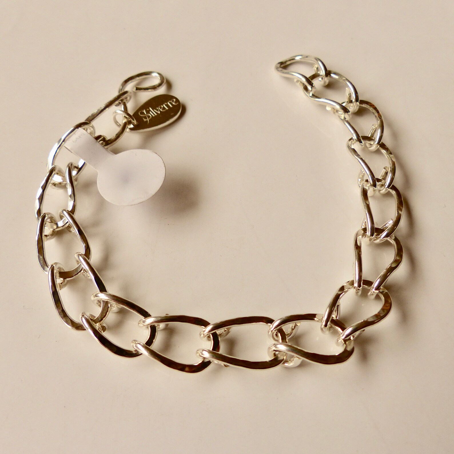 Sterling Silver Horseshoe Bracelet Links Etsy UK