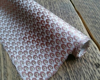 Blush Lokta Paper Sheet - Handmade Floral Gift Wrap (70x50cm)
