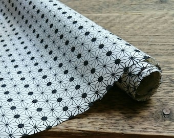 Japanese Star Wrapping Paper ~ Handmade Lokta Paper ~ Geometric Gift Wrap ~ 70 x 50cm