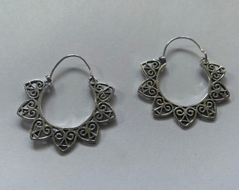 Ear rings, Ear ring Mandala, sacred geometry, meditation