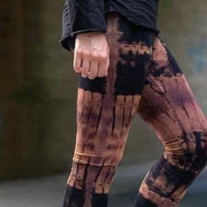 Batik Leggings , Tie Dye, Batik Leggings, Alternative, Yogahose Bild 3