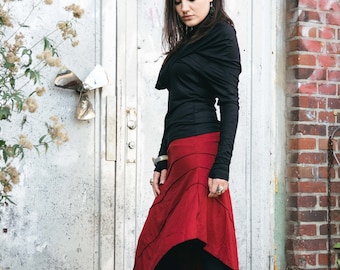 Gypsy Skirt, Tribal Clothing, Alternative Fashion, Psy Trance Wear