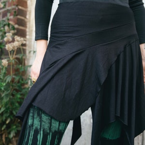 Gypsy Skirt, Fairy skirt, Psy Trance, Goa, Alternative clothing, Psy trance clothing image 3