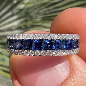 1.00CT ダイヤモンド メンズ 隠しサイドダイヤモンド エタニティ